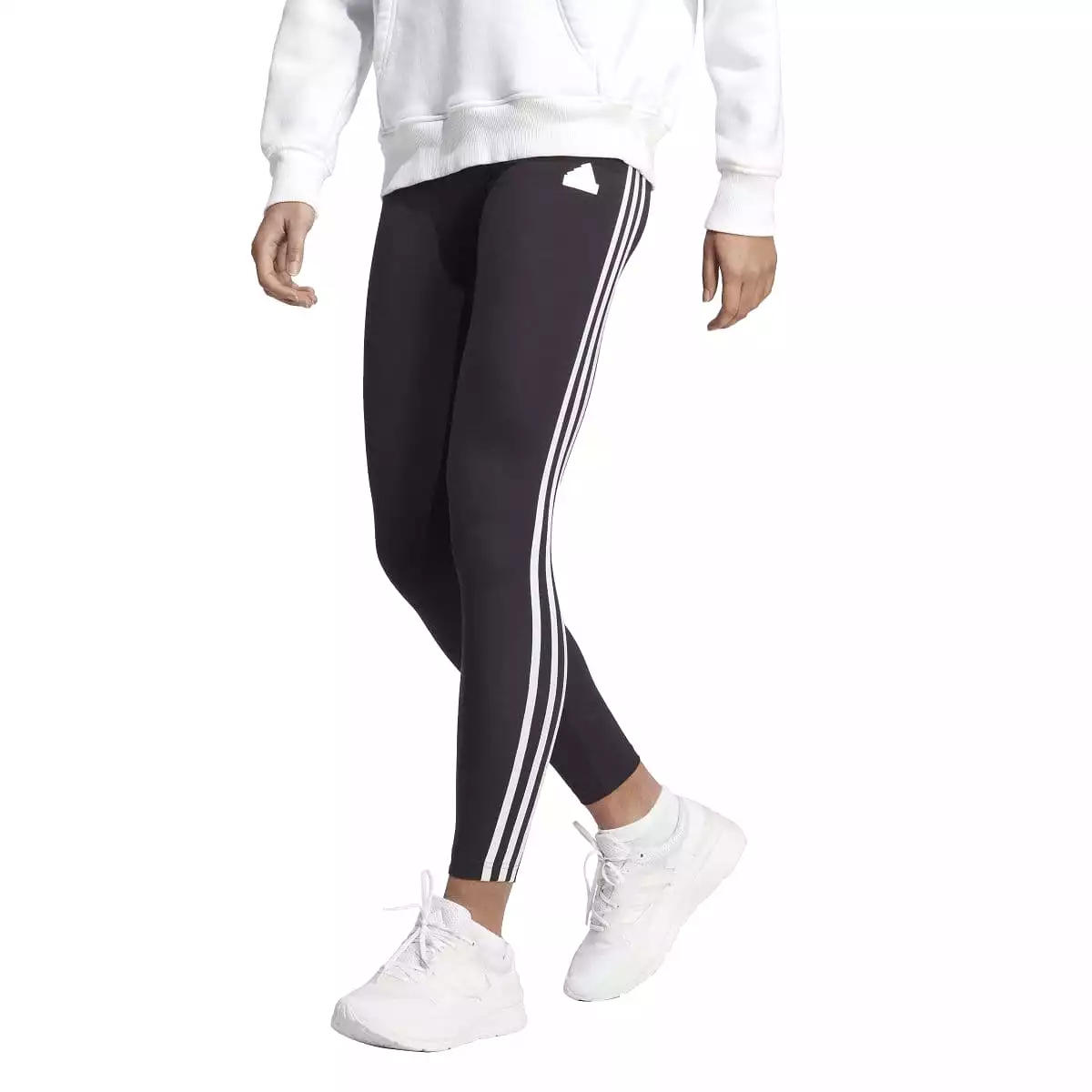 ADIDAS WOMEN'S FUTURE ICONS 3-STRIPES BLACK TIGHTS