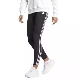 ADIDAS WOMEN'S FUTURE ICONS 3-STRIPES BLACK TIGHTS