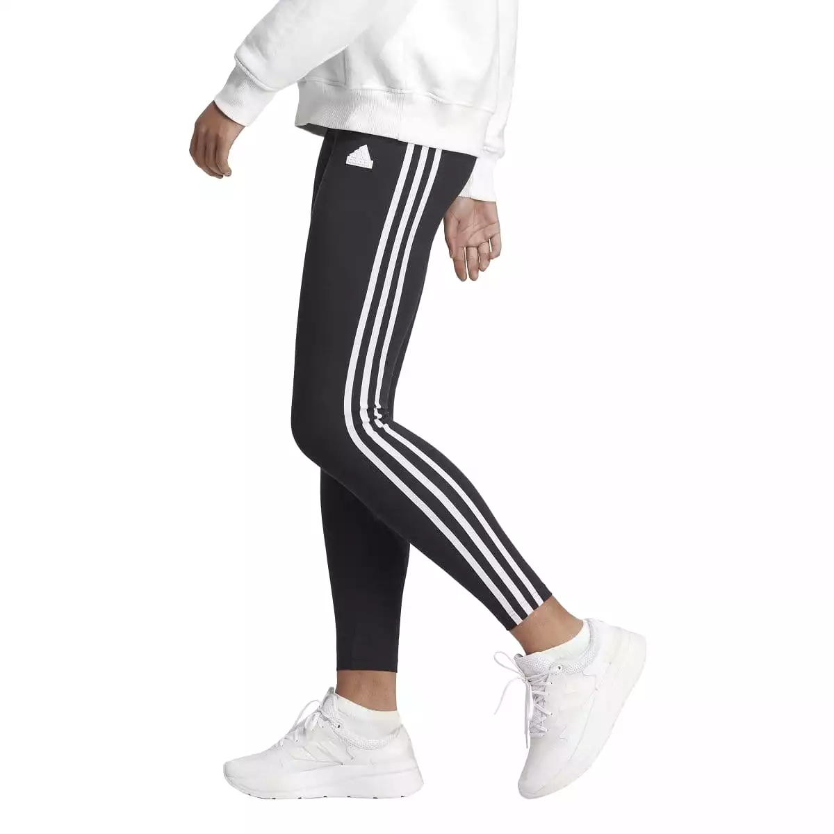 ADIDAS WOMEN'S FUTURE ICONS 3-STRIPES BLACK TIGHTS