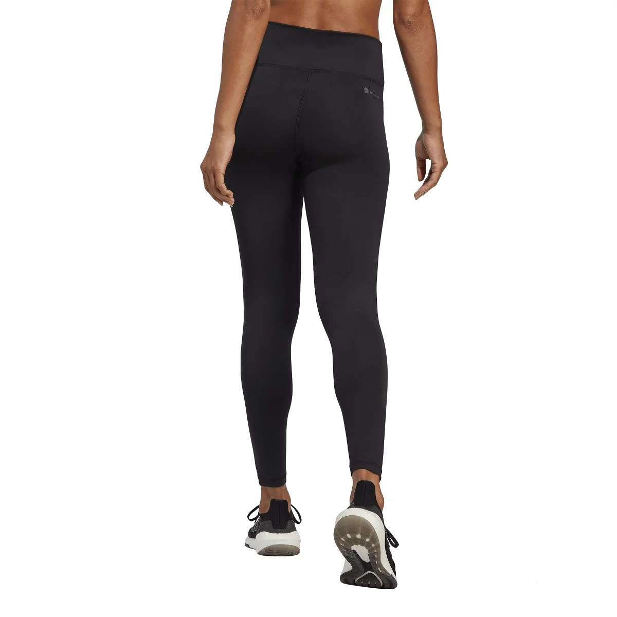 ADIDAS WOMEN'S TRAINING ESSENTIALS HIGH-WAISTED 7/8 BLACK TIGHTS