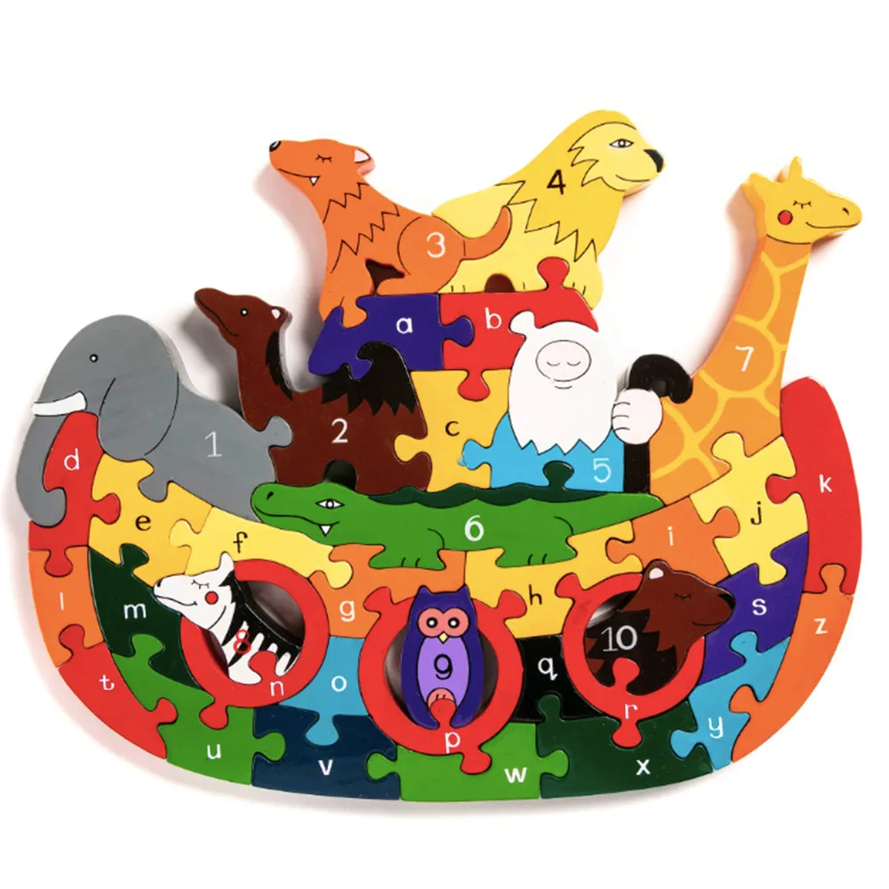 Alphabet Ark Jigsaw Puzzle