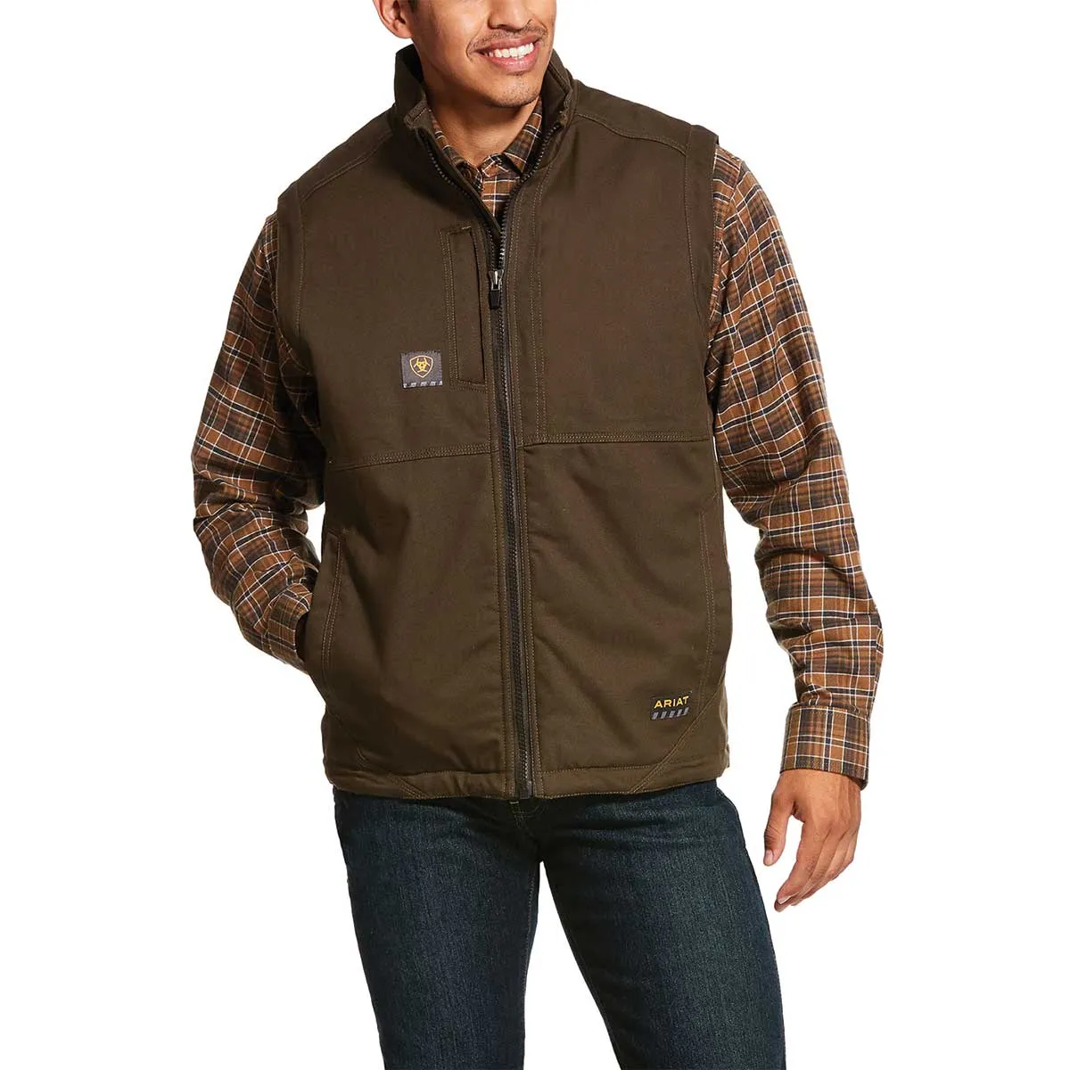 Ariat Men's Rebar DuraCanvas Vest