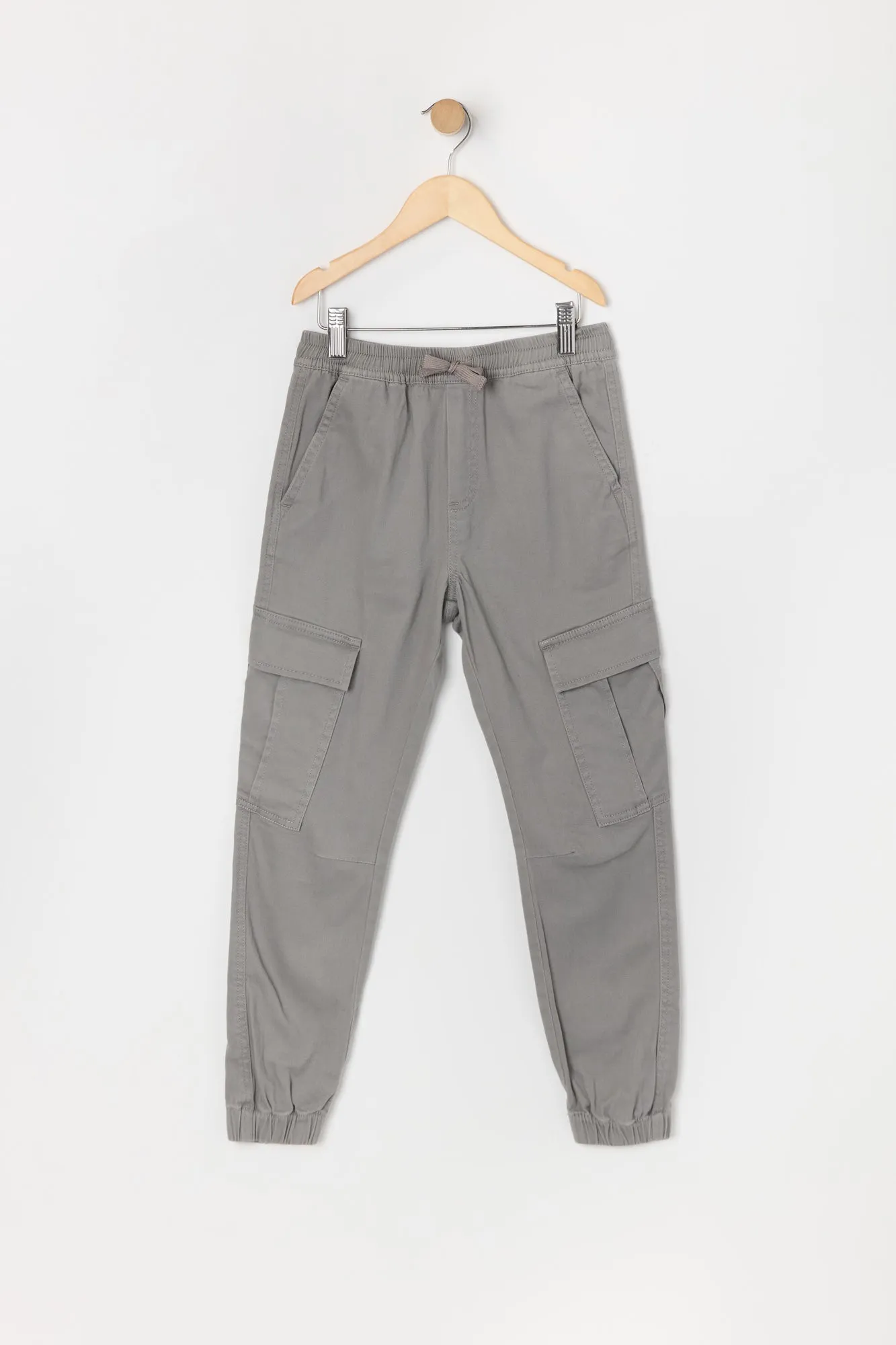 Boys Drawstring Cargo Jogger