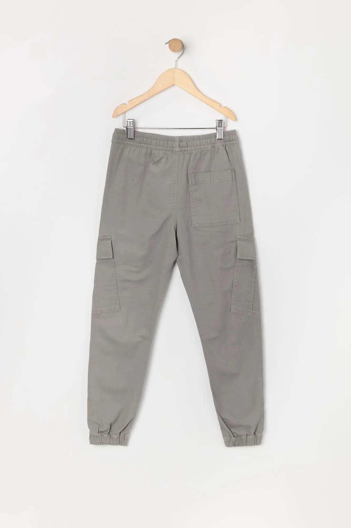 Boys Drawstring Cargo Jogger