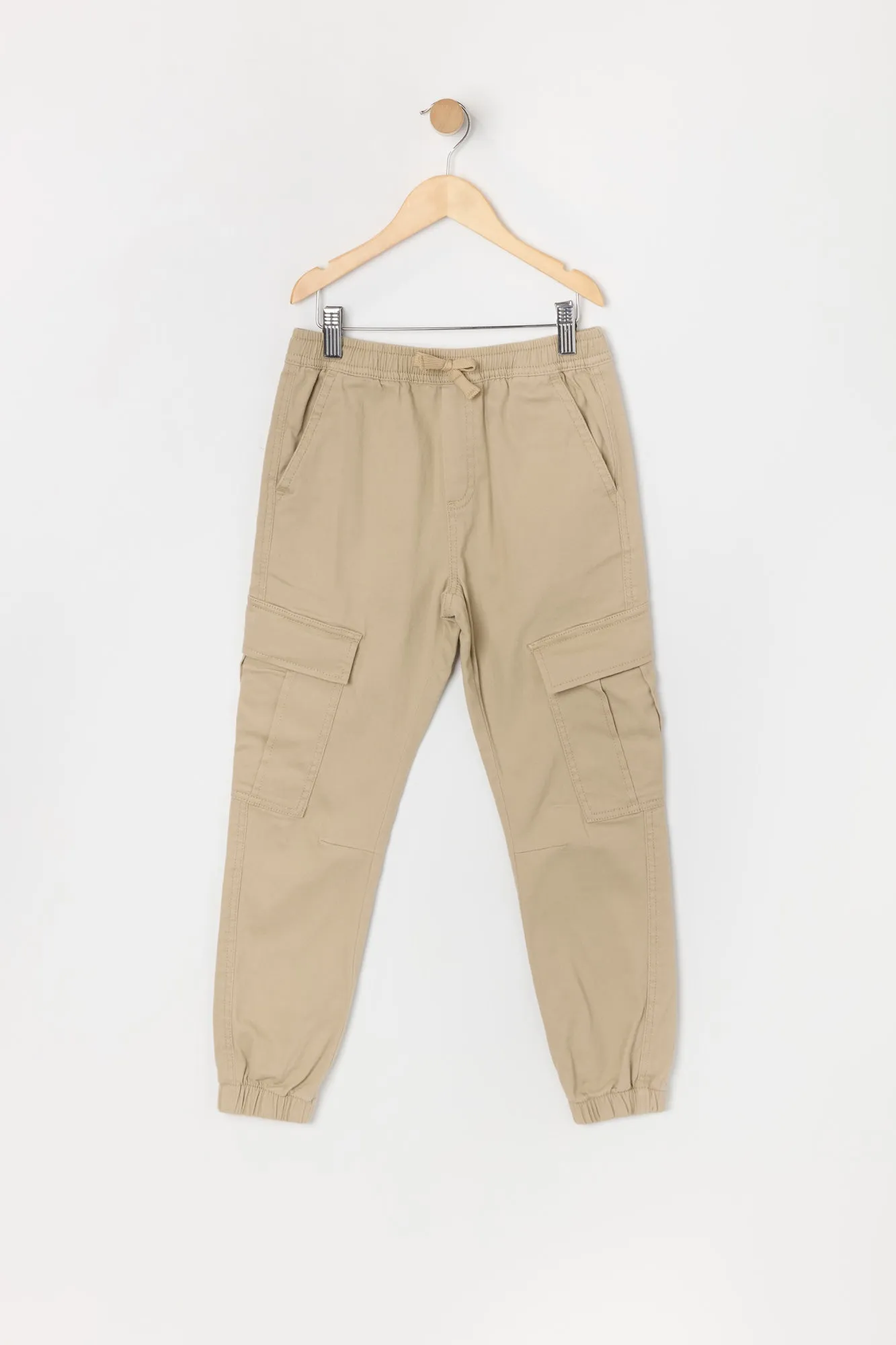 Boys Drawstring Cargo Jogger