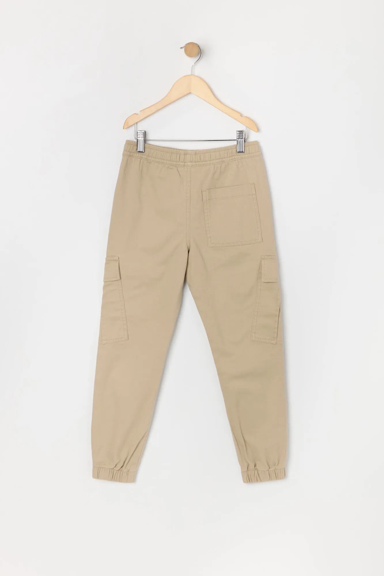 Boys Drawstring Cargo Jogger