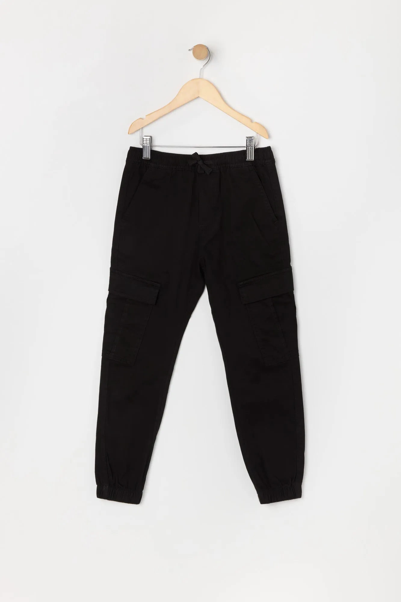 Boys Drawstring Cargo Jogger