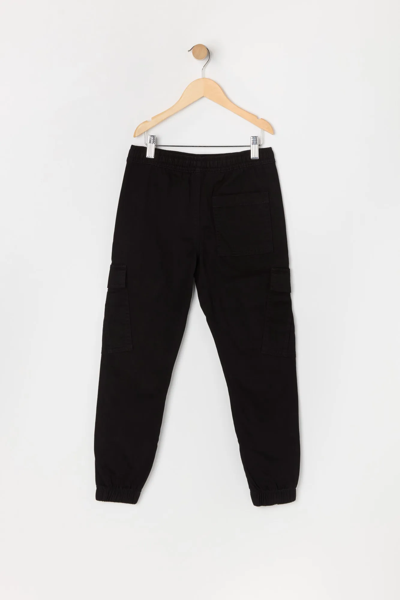 Boys Drawstring Cargo Jogger