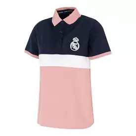 Camiseta Polo Mujer Vintage Rosa