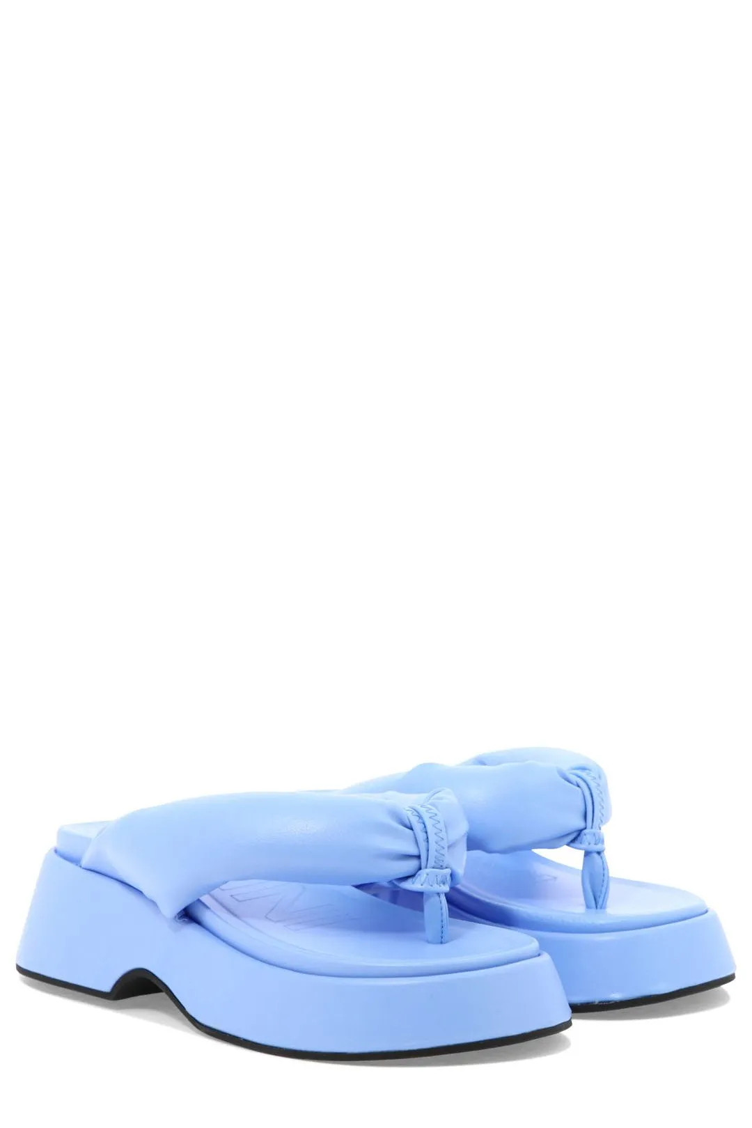 Ganni Padded Slip-On Thong Sandals