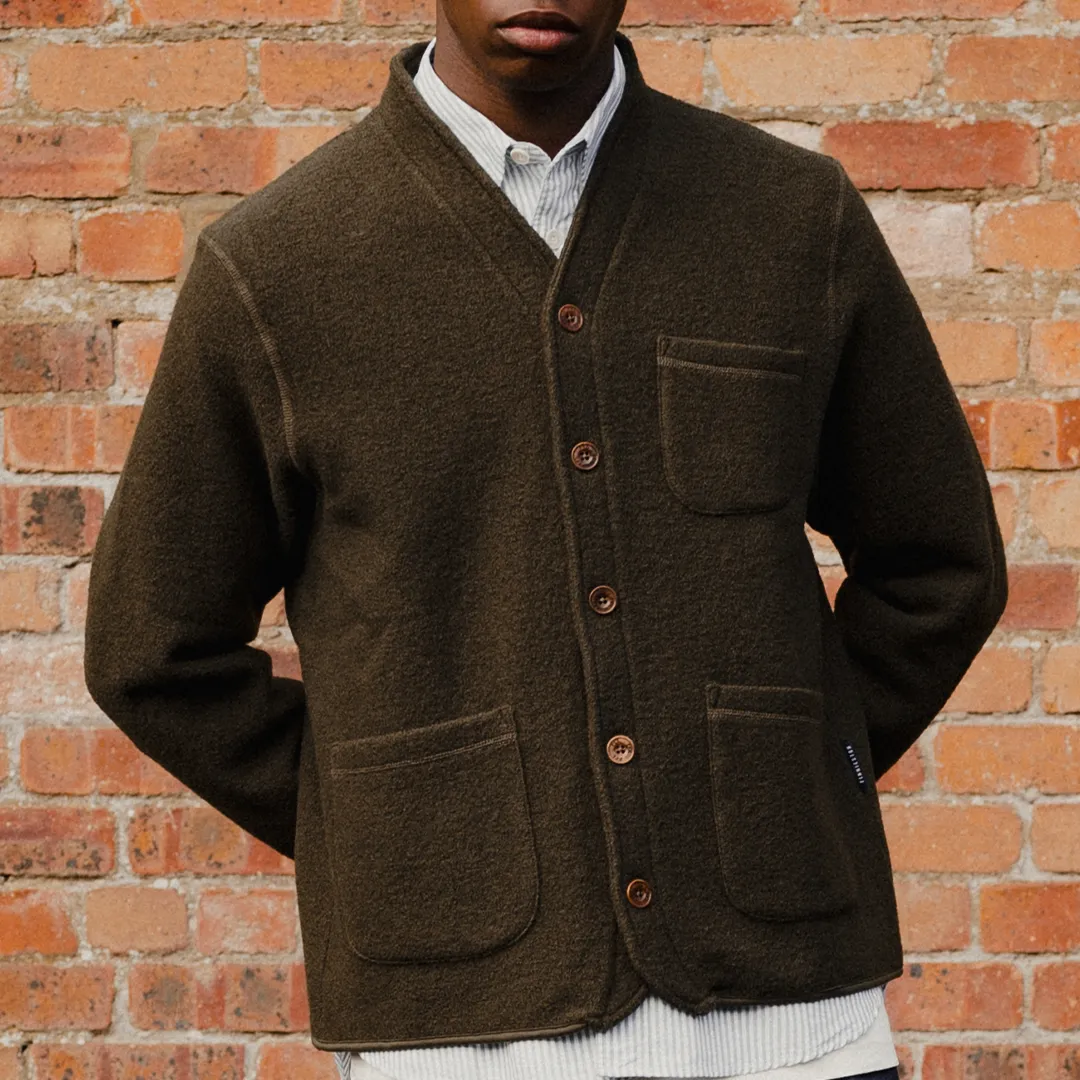 GRANT WOOL CARDIGAN