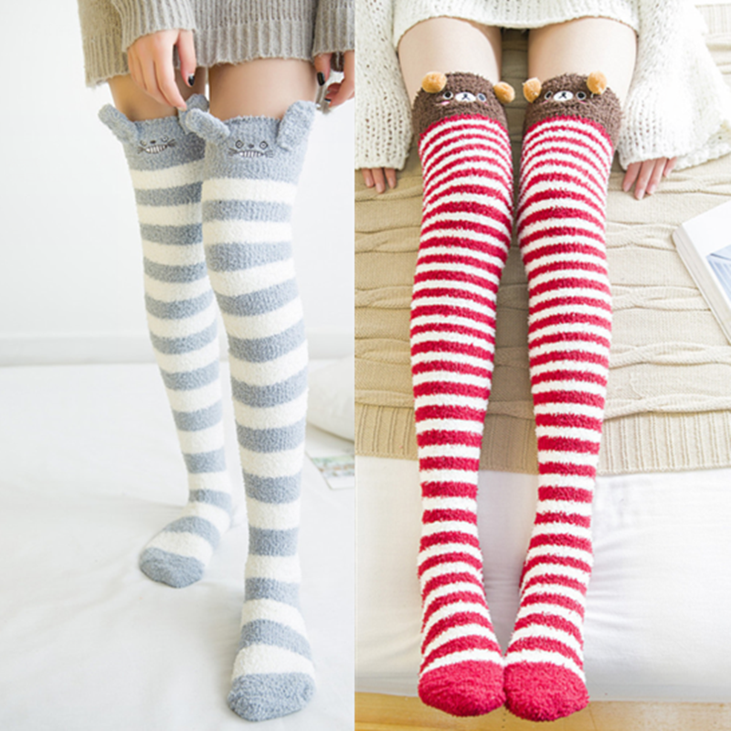 Kawaii Soft Plush Stockings AD11807