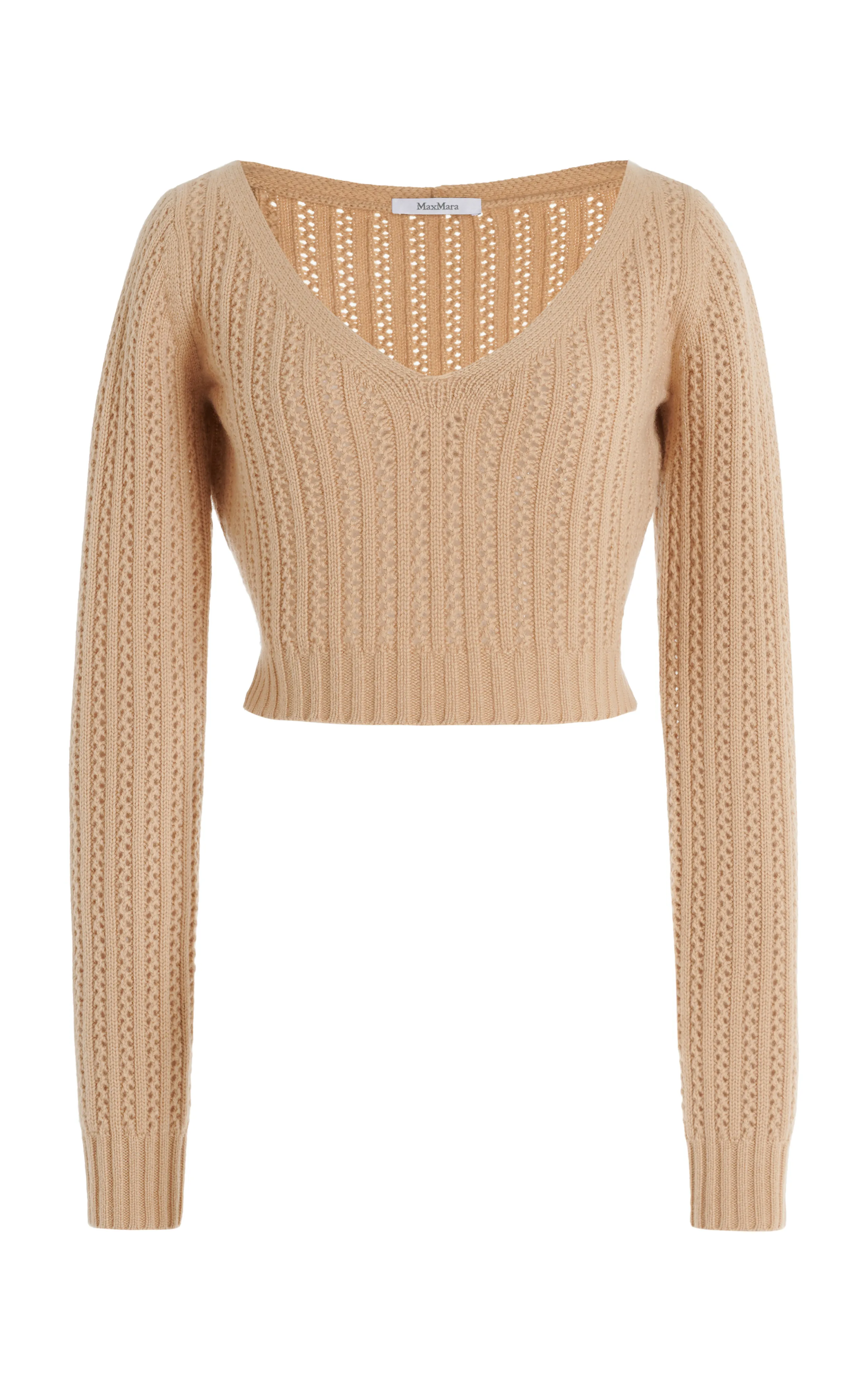 Max Mara Ifrem Wool-Cashmere Top