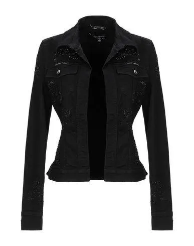 Philipp Plein Women Denim outerwear Black S INT