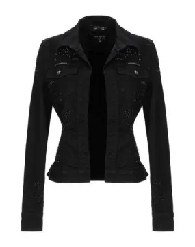 Philipp Plein Women Denim outerwear Black S INT