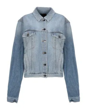 Pinko Women Denim outerwear Blue 6 UK