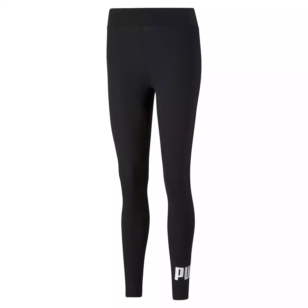 PUMA WOMEN'S ESSENTIAL LOGO BLACK TIGHTS