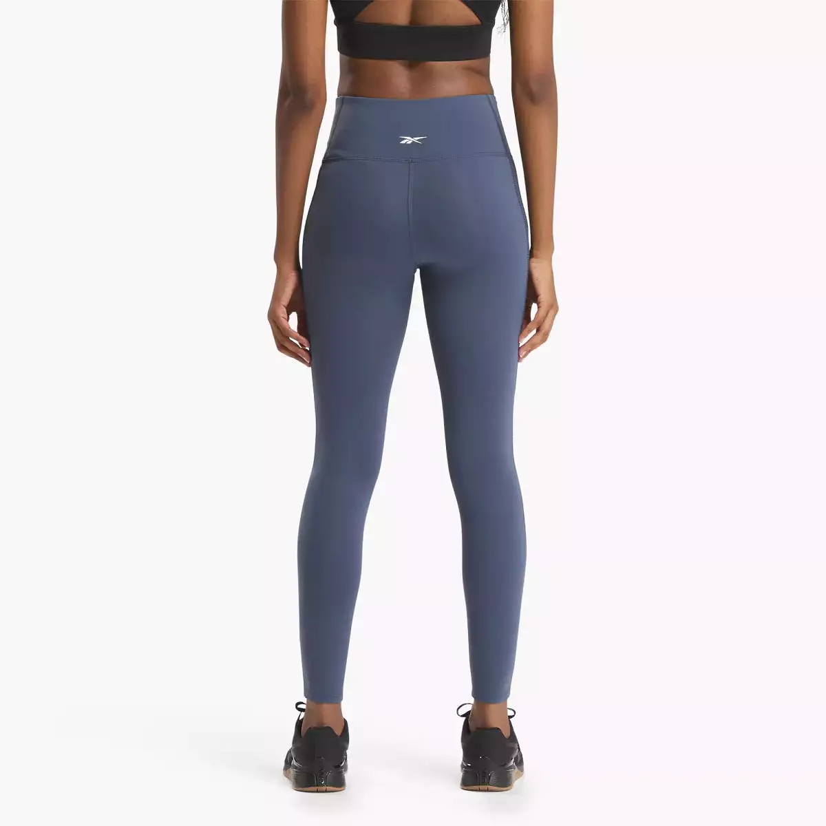 REEBOK WOMEN'S LUX HR BLUE TIGHTS