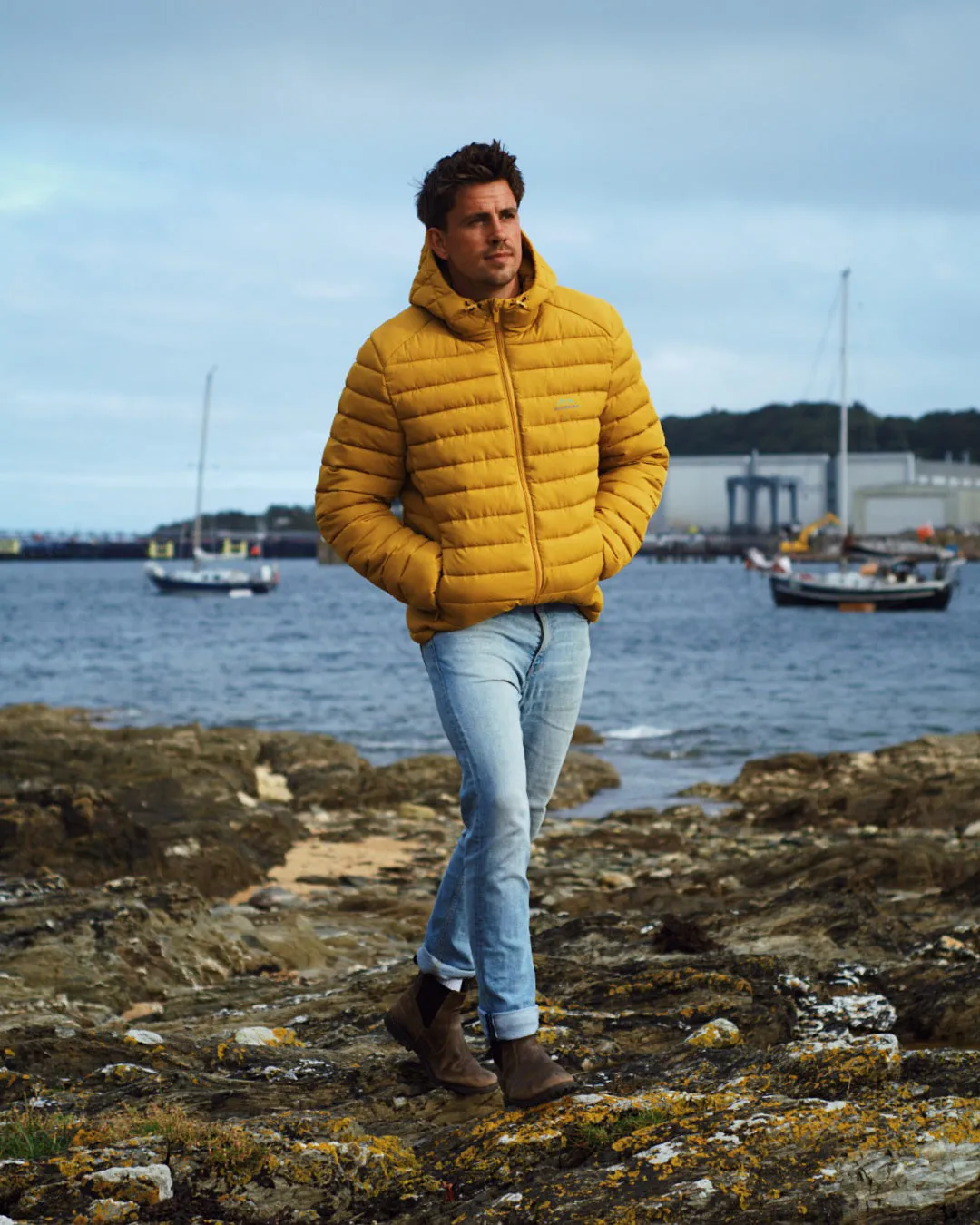 Tabor Jacket - Mens - Mustard