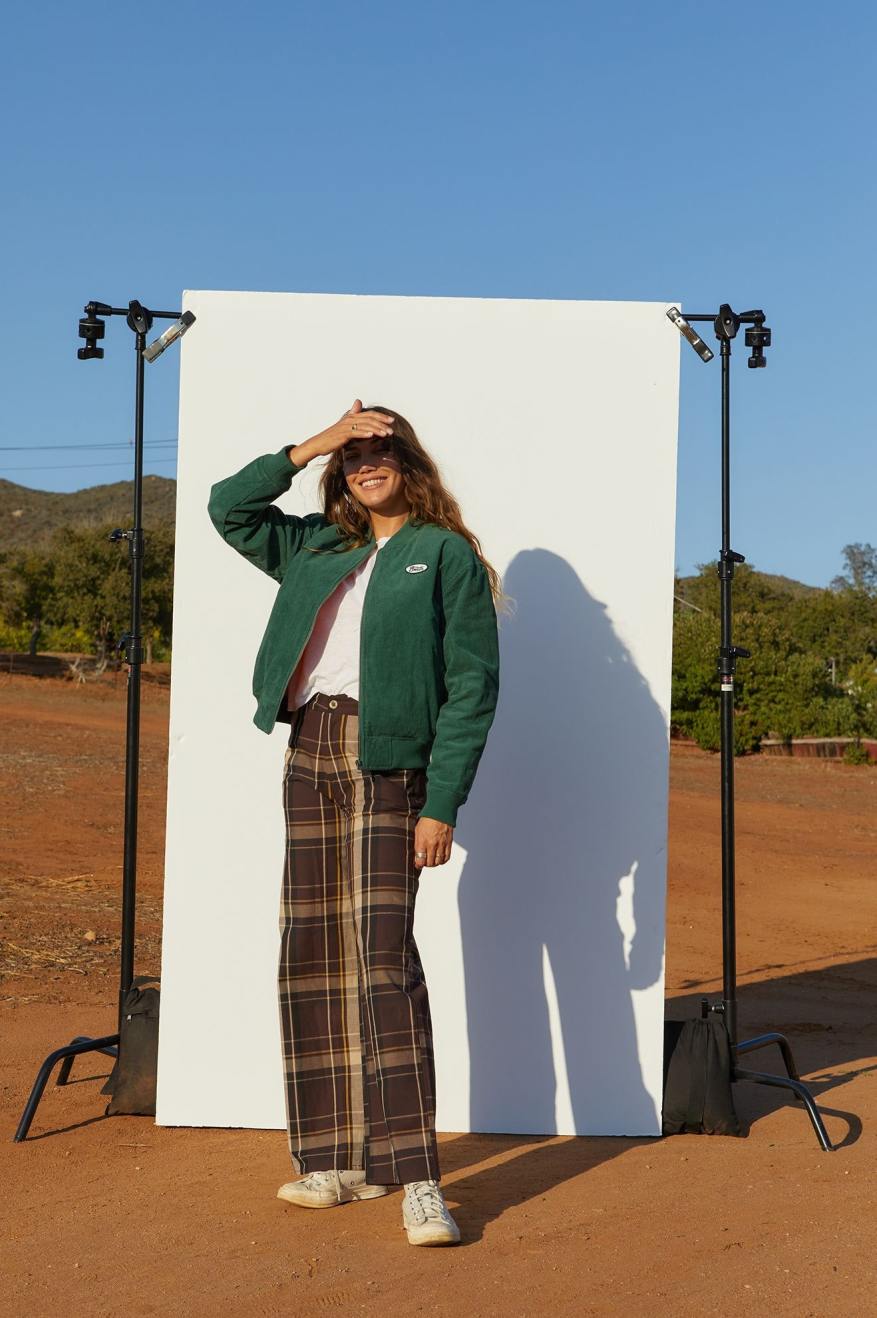 Utopia Reversible Bomber Jacket - Pine Needle