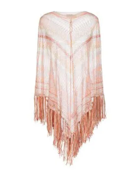 Valentino Women Capes & ponchos Salmon pink M INT