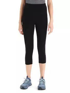 Womens Merino Fastray High Rise 3/4 Tights